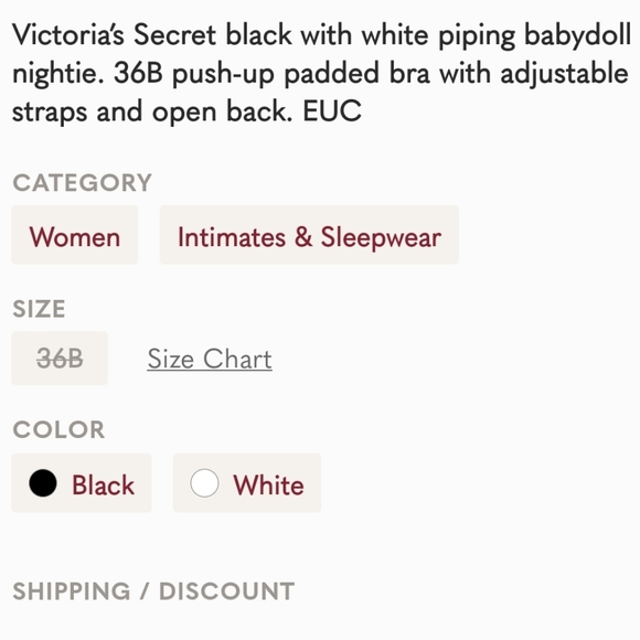 Victoria’s Secret sexy baby doll flowy ruffle #59B - Picture 5 of 5